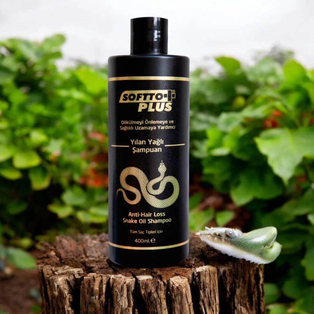 Softto Plus Snake Oil Shampoo - Anti-Hair Loss Shampoo 400ml