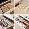 Spice Drawer Organizer 4 Tier Clear Acrylic Expandable From 13" To 26" Seasoning Jars Drawer Insert Kitchen Drawer Spice Rack T