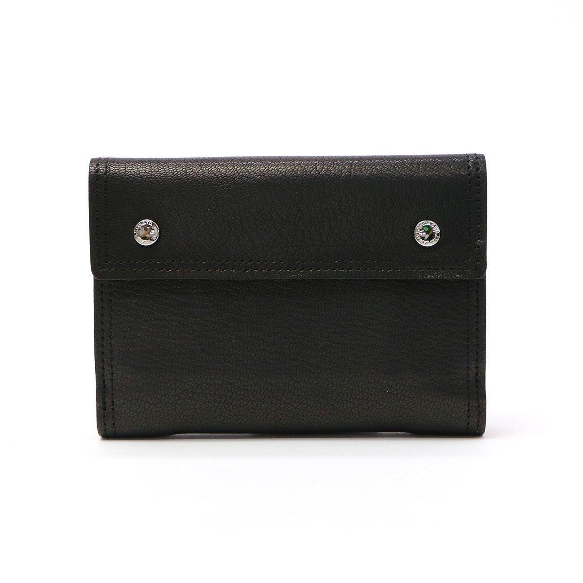 

[Porter] PORTER DOUBLE double flap bifold wallet 129-06011 (black x orange)