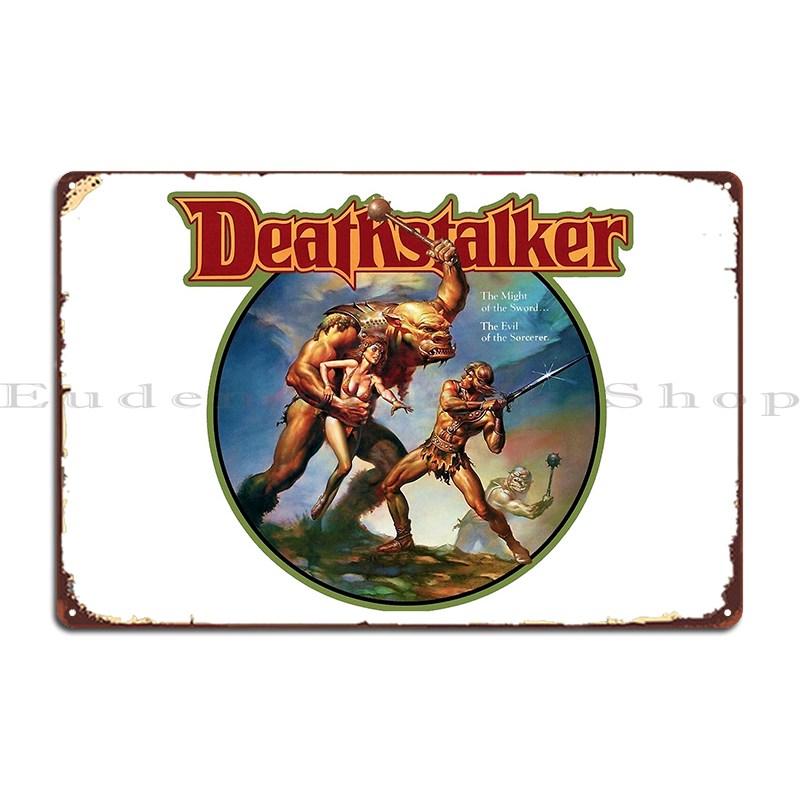 

Deathstalker Vintage Image Metal Plaque Custom Retro Wall Decor Home Wall Mural Tin Sign Poster 20x30cm（7.8x11.8inch）