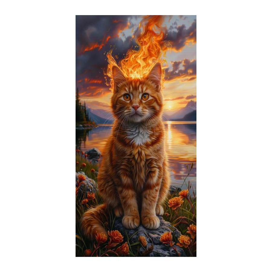 Lion Leopard Cat Large Size Diamond Painting New Collection Animals Diy Full Drill Rhinestone Embroidery Mosaic Cross Stitch Kits