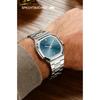 New Fashion Specht & Söhne Ultrathin Quartz Watch For Men Ice Blue Color Stainless Steel Watches Sapphire Crystal 50M Waterproof