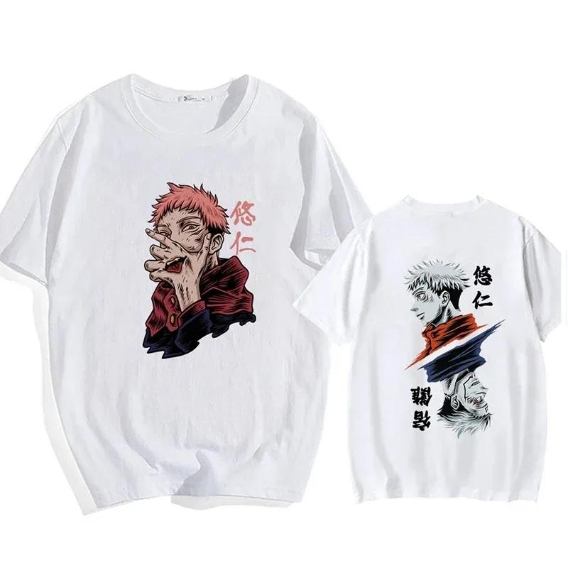 2024 vara anime jujutsu kaisen fushiguro toji grafic tricou bărbați femei moda supradimensionate tricouri masculin manga moda tricou top