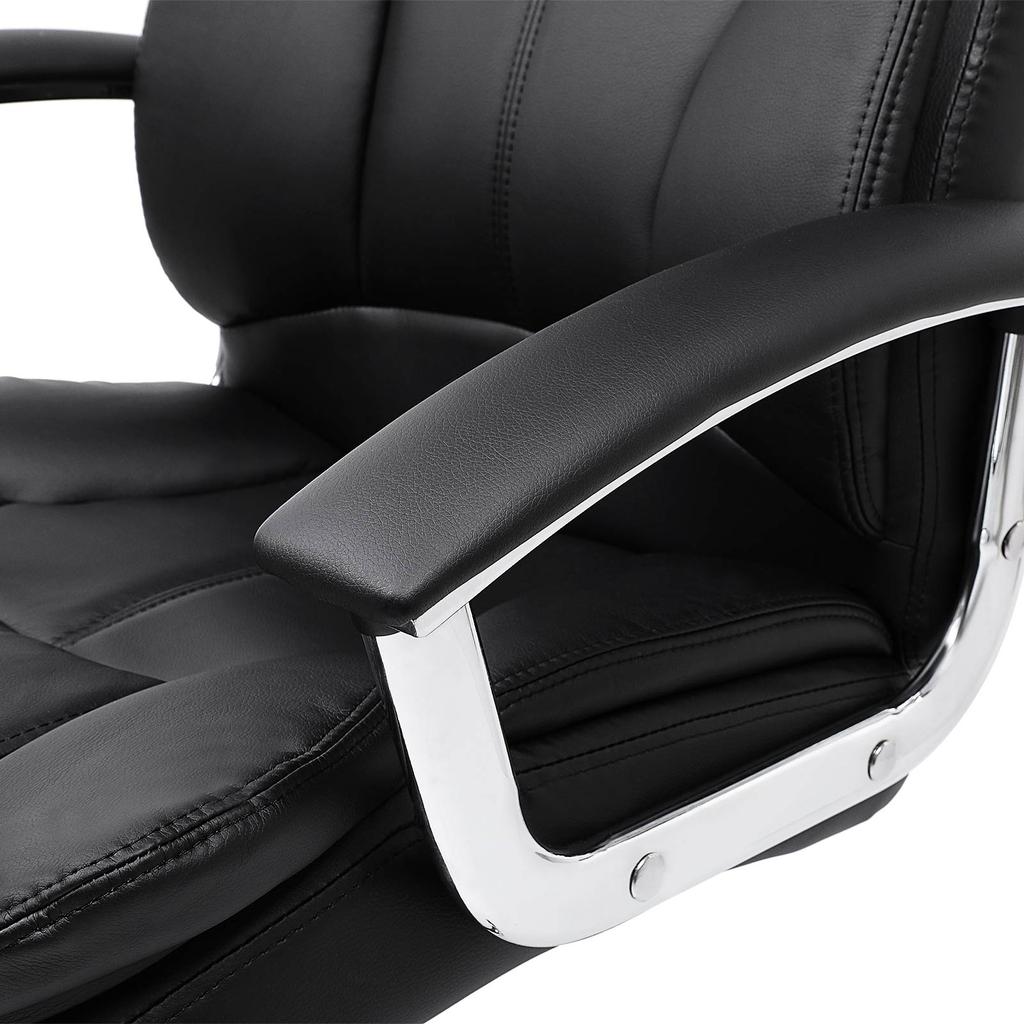 Songmics Black PU leather High Back Office Executive Swivel Computer Chair Armchair