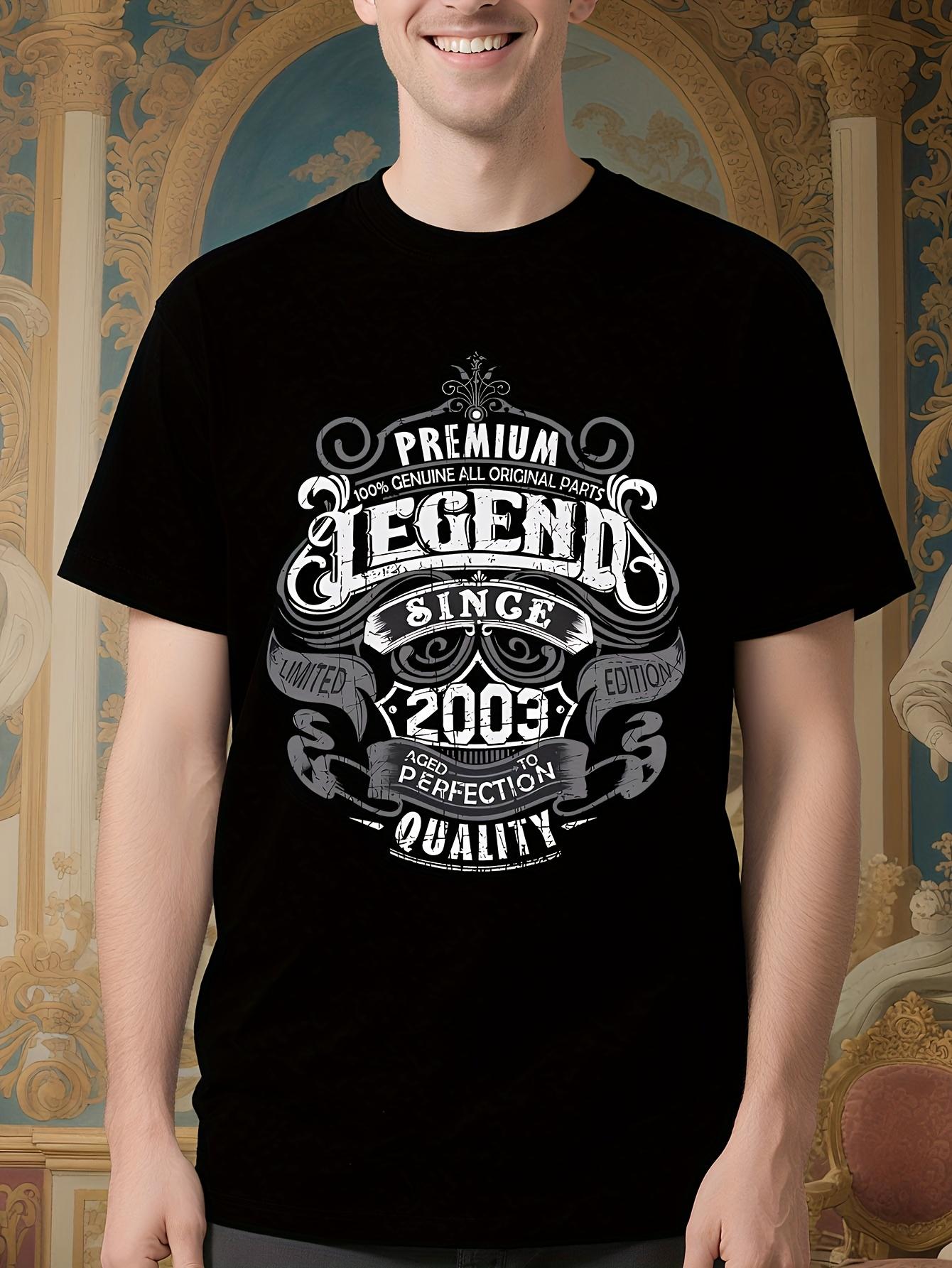 Funny Tshirt Funny Birthday Tshirt - Vintage 2003 Legend ... XXXXL