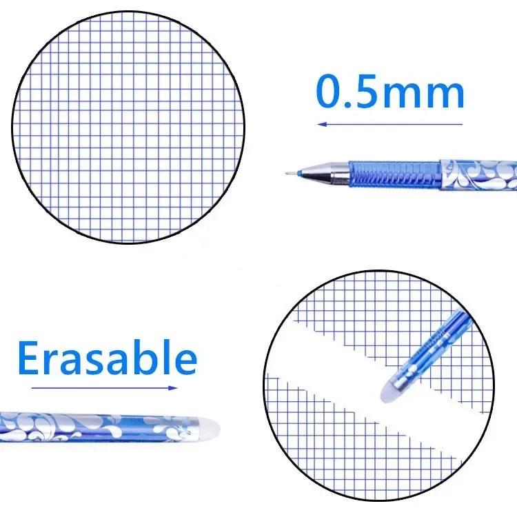 1/26 Pcs/Set Kawaii Erasable Pens Gel Pen Waterproof Gel Ink Stationery School Writing Supplies for Notebook Office Student