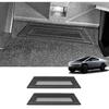 LUCKEASY 2Pcs Backseat Air Vent Cover for Tesla Cybertruck 2024 2025 2026 Air Flow Vent Grille Protection Rear Seat Floor Air Condition Outlet for