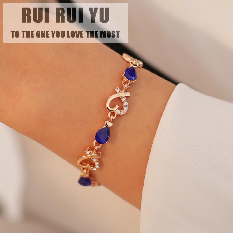 

RUI RUI YU Женский модный браслет в форме цветка с вырезами