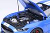 AUTOart 1/18 Scale Ford Mustang Shelby GT500 (Blue/White Stripes) Finished Product 73094