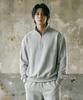 Jeneleolwogseu Heavyweight Double Cotton Half Zip-Up 3 Colors Ss6031