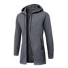 Cardigan con cappuccio a maglia di media lunghezza taglia S da uomo Capospalla invernale
