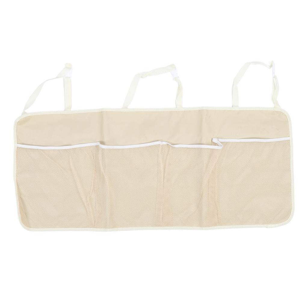 Car Chair Storage Bag SUV Backseat Trunk Organizer Large Capacity Oxford Cloth Hanging Mesh Pouch