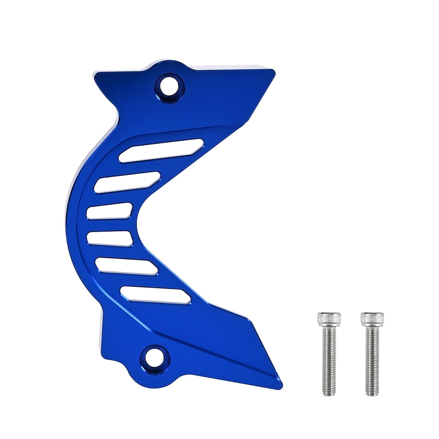 

Motorcycle Sprocket Cover Chain Protector Guard Parts CNC Aluminum Alloy Protection Shield Cover For YAMAHA TTR110 All Years синий