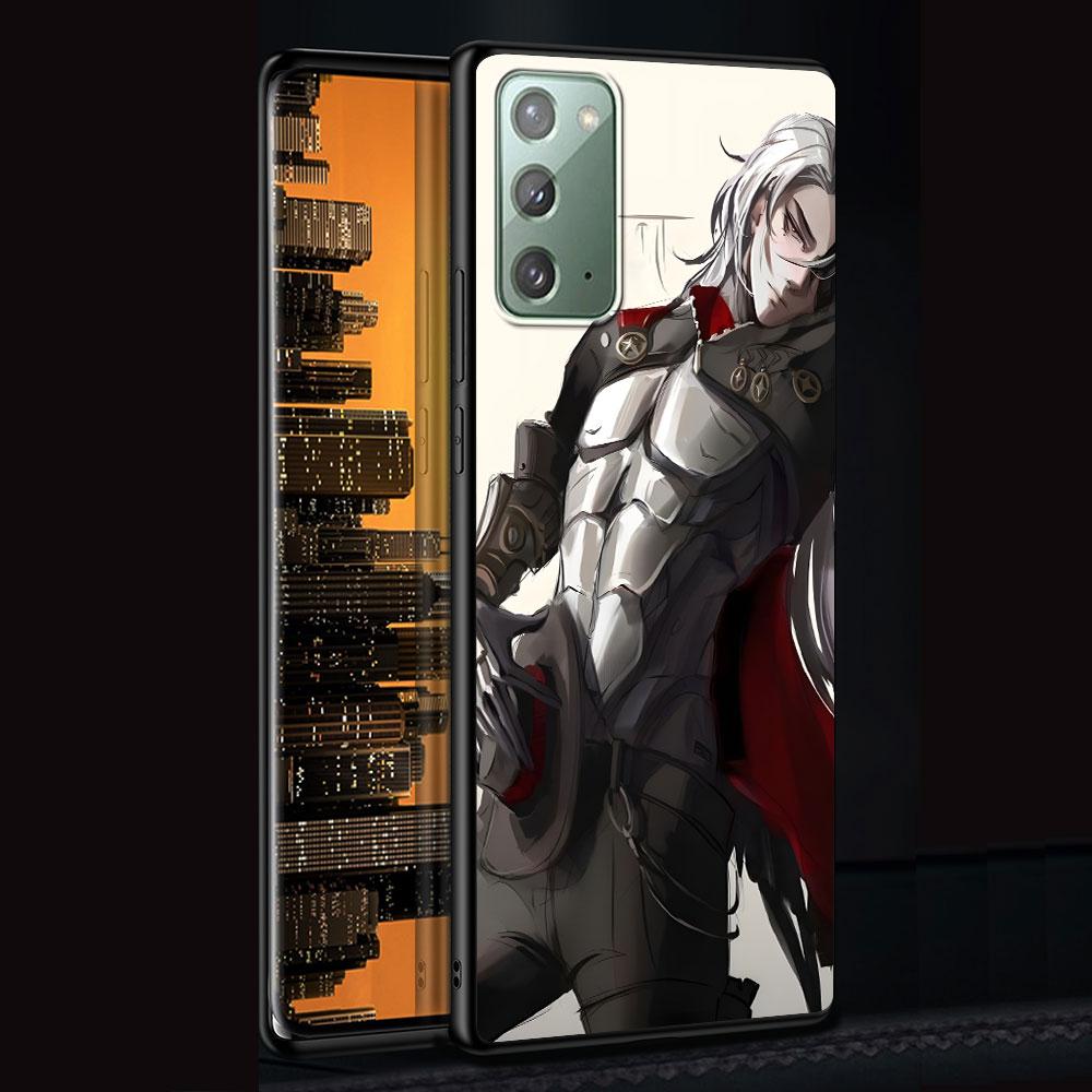 

Galaxy Ranger Boothill Star Rail Case for Samsung Galaxy Note 20 Ultra 10 Plus 9 8 TPU Phone Cover Note 10 Lite Black Soft Shell Samsung Note 8