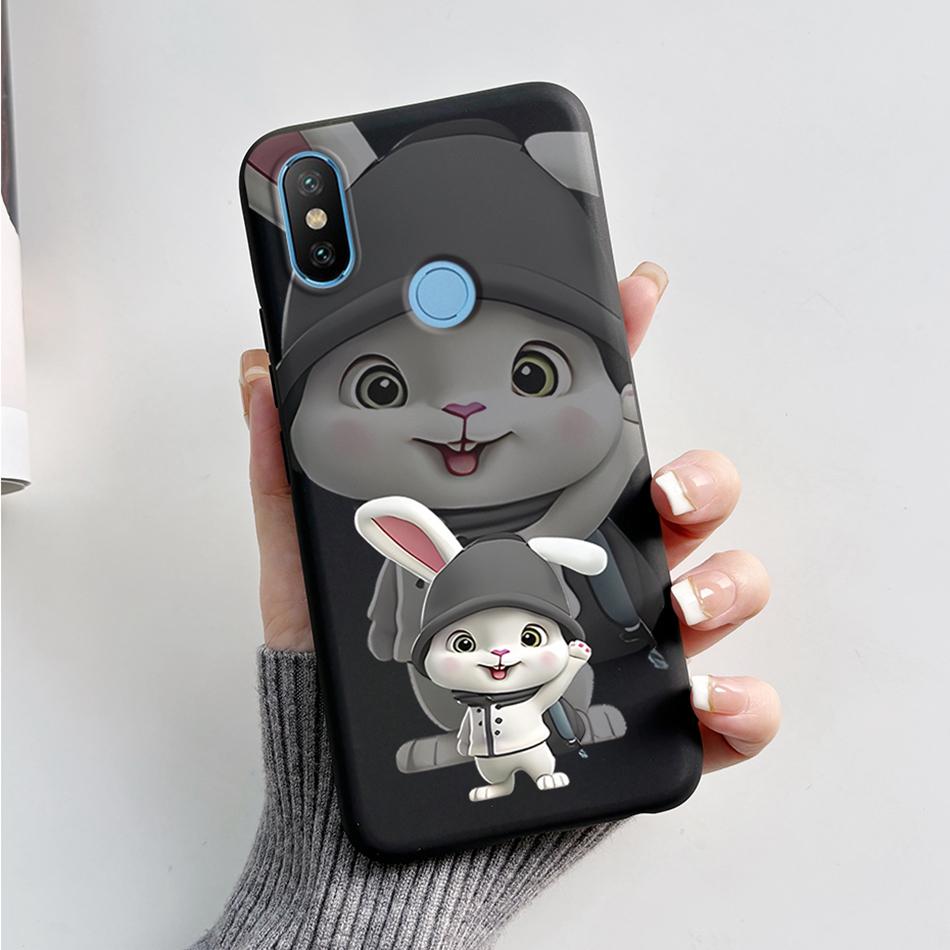 Case For Xiaomi Mi A2 Lite MiA2 Cute Bear Cartoon Frog Soft Silicone Phone Case Bumper For Xiaomi Mi A2 Lite A2lite Back Cover