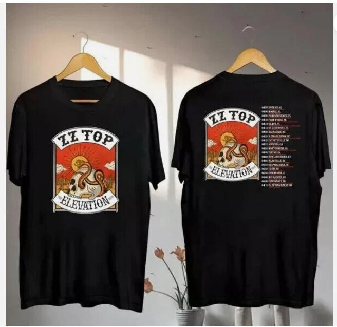 2025 ZZ Top The Elevation Tour Shirt ZZ Top Band 2025 Concert Zz Top 4XL