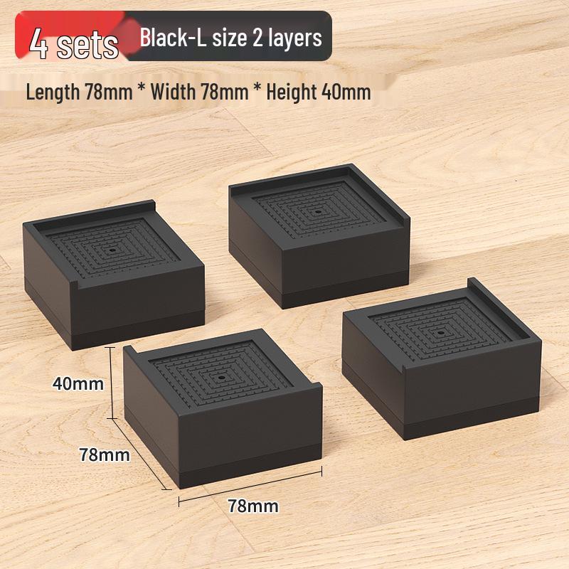 Universal Furniture Heightening Pads: Nail-Free, Stable, Moisture-Proof for Tables & Chairs