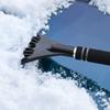 Multifunctional Windshield Cleaning Brush Foam Handle Easy Clean Ice Scraper Tool Detachable Car Snow Shovel Winter Snow Removal
