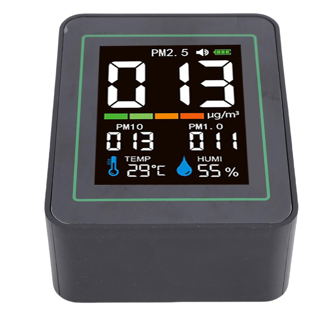 5 in 1   Quality Detector Real Time Monitoring PM2.5 PM10 PM1.0 Temperature Humidity Tester for   Industrial Laboratory