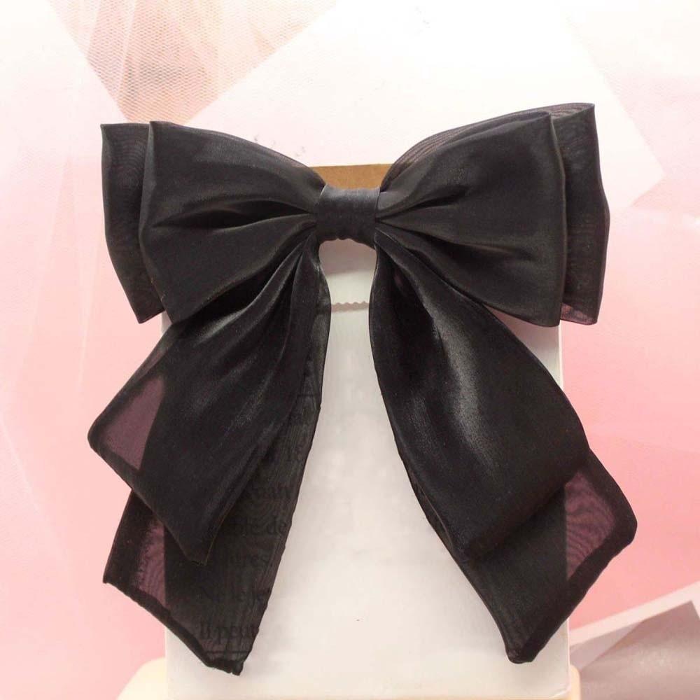 Black Pearls Tie Rhinestone Decoration Shirt Tie Elegant Hand-beaded Lace Necktie  Performance