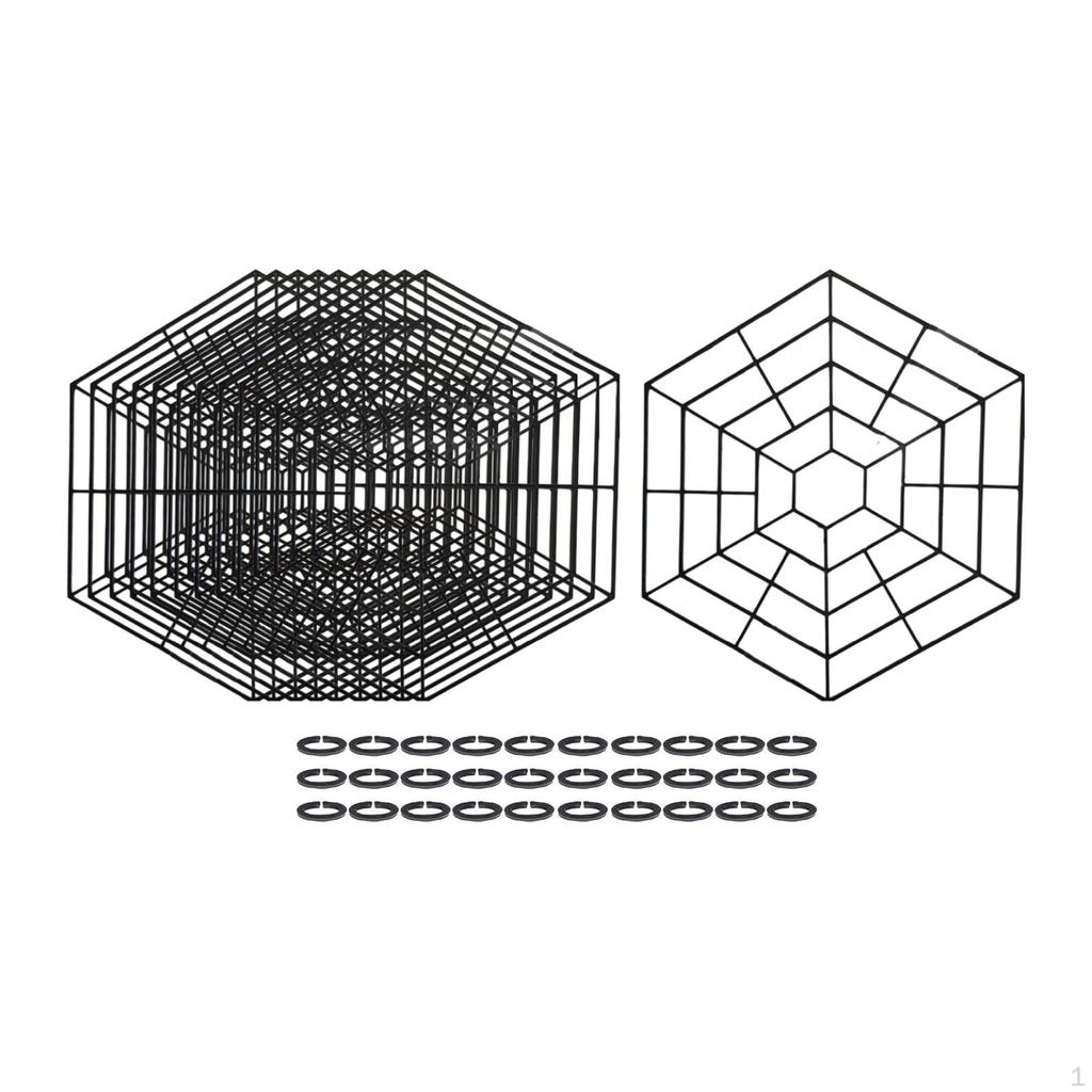 10 Pieces Pond Guard Netting Fish Protector Net Avoid Cats Practical