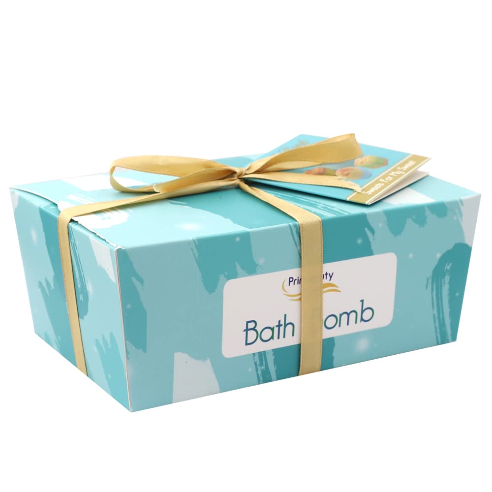 WHDZ Bath Bath Gift Fragrance Bombs for Bath Perfect Gift for New Candy Colorful Box Included Bombs, Balls, 6-Piece Set, Time, Mother, Couples,