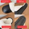 Unisex Winter Cotton Slippers: Detachable, Washable, Non-Slip, Fashionable & Warm - Perfect for Home & Casual Outings.
