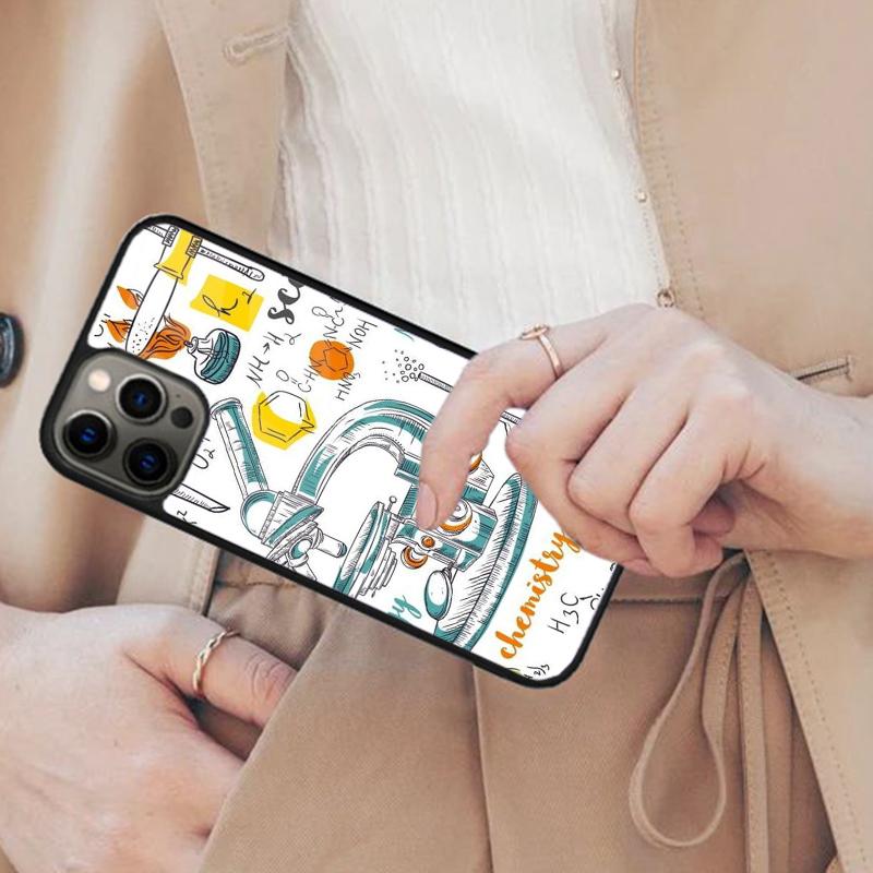 Biology Chemistry Physics Scientist Magnetic Phone Case For APPLE iPhone 17 Air 16 14 13 12 Pro Max 15 Plus MagSafe Cover