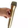 Dynamic Vocal Microphone Vintage Style Mic Universal Stand Compatible Live Performance Karaoke Studio Recording