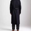 Autumn and Winter Men's Woolen Coat European and American Super Long Coat Jacket Over The Knee Fashion