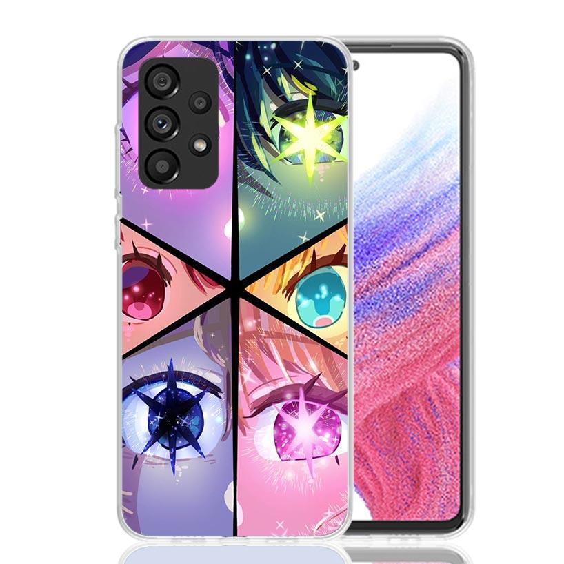 Oshi No Ko Phone Case For Samsung Galaxy A52 A32 A22 A12 A02S A50S A30S A51 A31 AA71 Note 20 Ultra 10 S10 Plus Galaxy A52 A42 A3