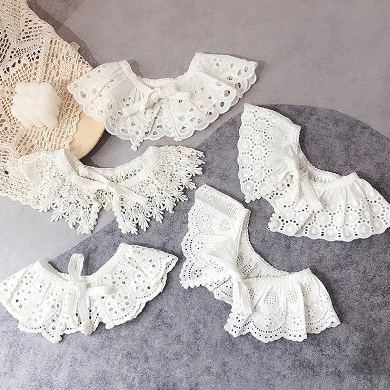 Abnehmbarer Kragen Kinder Stickerei Kragen Dickey Kragen Falscher Kragen Spitzenkragen