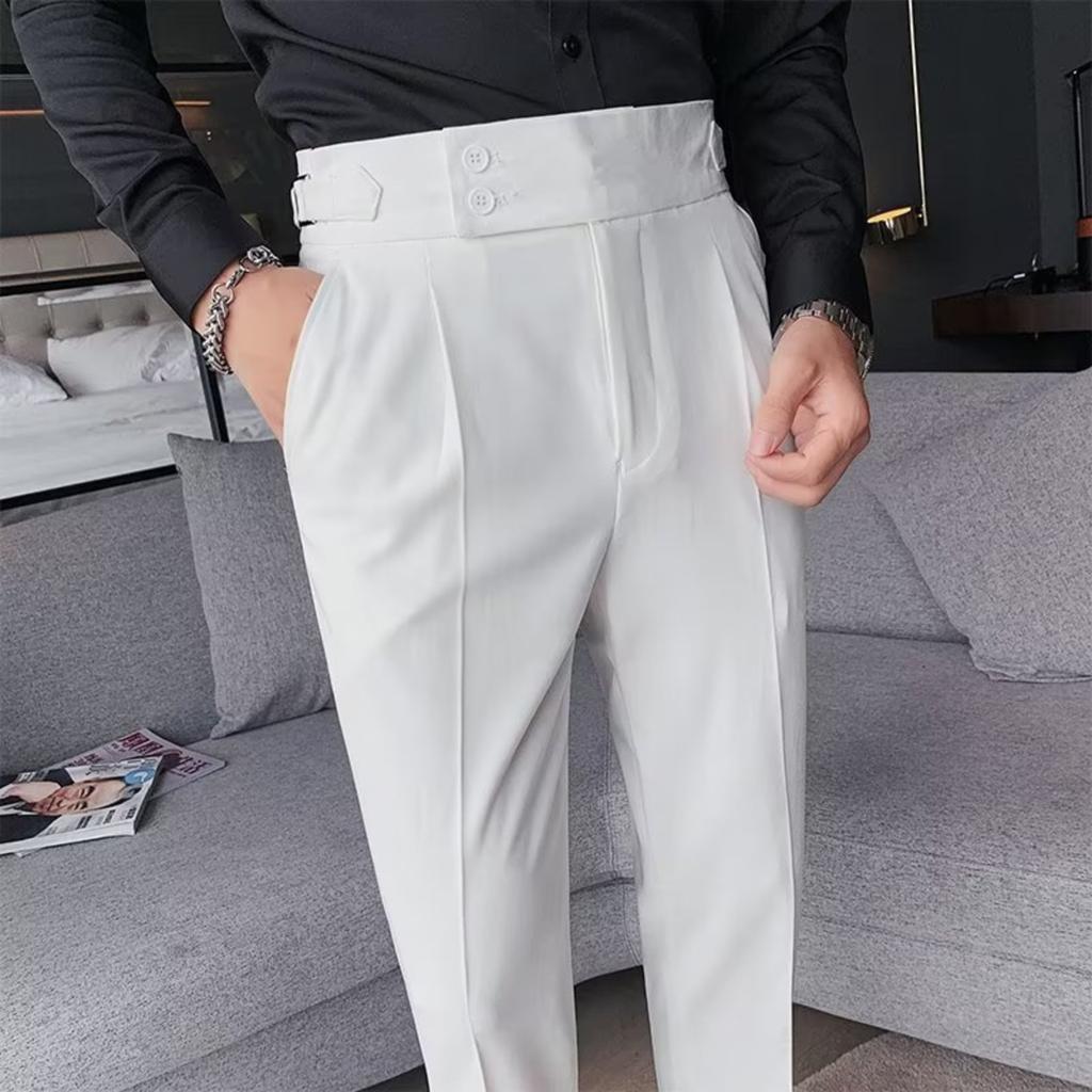 Linen Pants Men Straight Spring And Summer Cotton And Linen Men's Casual Pants Loose Big Yards Thin Summer Pants Linen Men's Pants