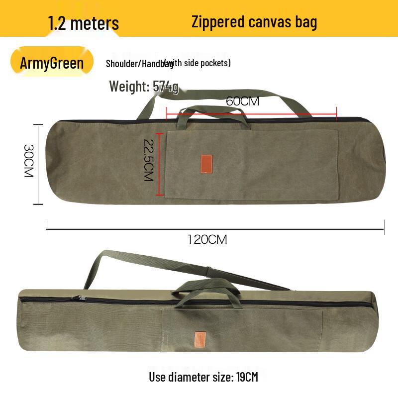 Brangdy Canvas Fishing Rod Bag