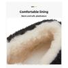 Winter New Cotton Shoes with Plush and Thick Thickness, Soft Soled Cotton Boots for Home Snow Boots