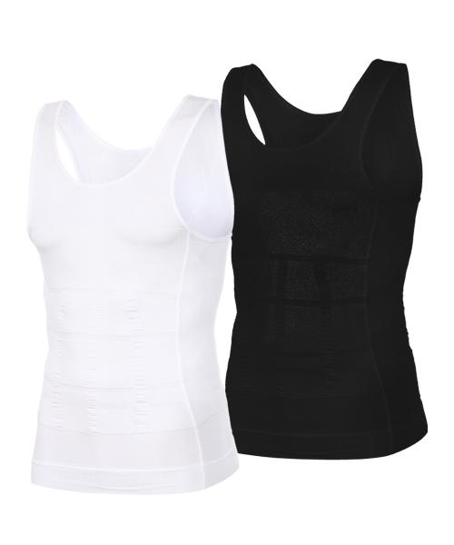 

[Herringbone] Men s Body Shaping Basic Sleeveless Rash Guard Innerwear GD260 [Shipped from Korea] 100% Authentic Black M