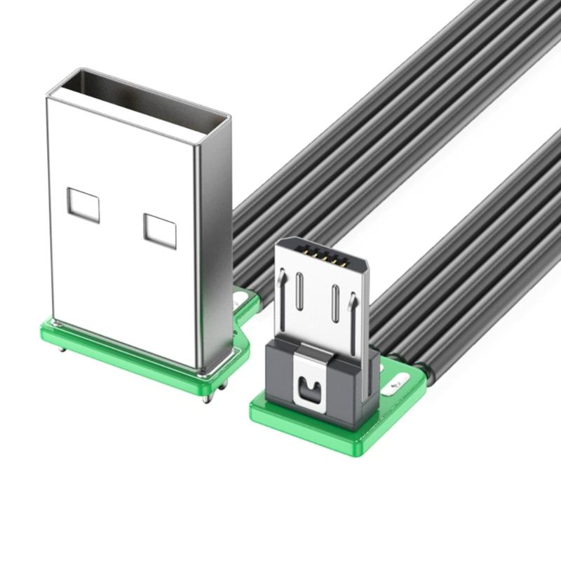 90 Grad Winkel USB zu USB 5-Pin Abwärtsbiegung Stromkabel 8 Länge für Effizientes Laden Unterstützt 480 Mbit/s Datensynchronisation