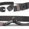 Quick Release Plastic Buckle Waistband Adjustable Weave Waist Band Fashion Canvas Strap