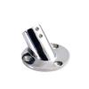 316 Stainless Steel 60° Round Tube Base for Yacht Railing Handrail