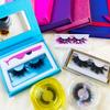 Richsky 3D Mink Lashes With Eye Lash Packaging Box Bulk Fluffy Handmade Mink Eyelash