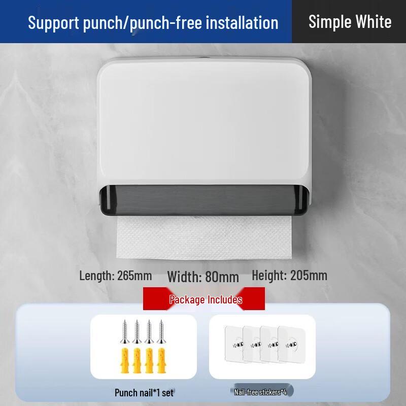 Deshangyuan Wandmontierter Papierhandtuchspender - 5er-Pack