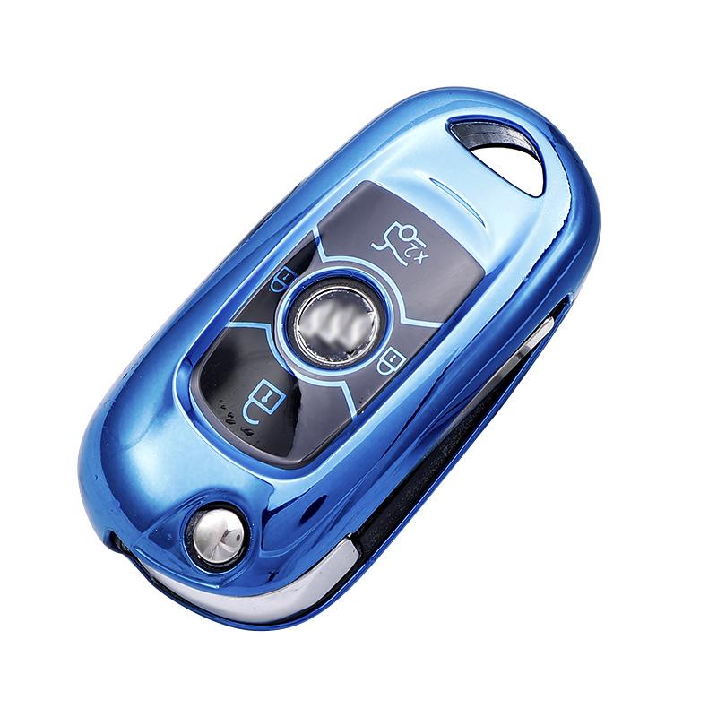 Black TPU Key Bag for 2019 Buick Verano/Excelle - Full Protection Cover