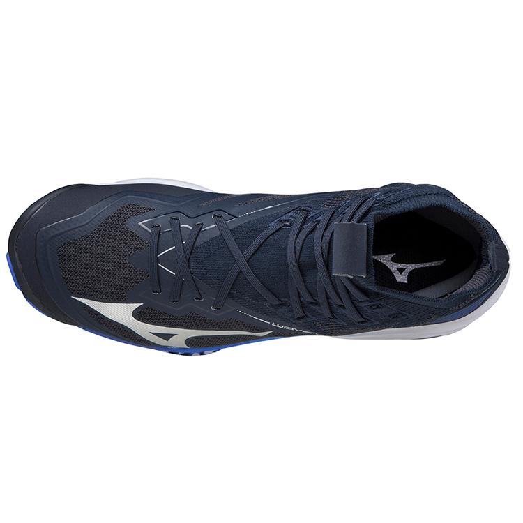 Mizuno Wave Lightning Collection Textile, Synthetic Leather Casual Slip Resistant, Abrasion Resistant, Breathable V1GA200202
