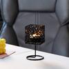 Wrought Iron Cut-out Metal Candle Holder Minimalist Ornament Modern Romantic Wedding Wedding Christmas Day Candle Cups Art Decor
