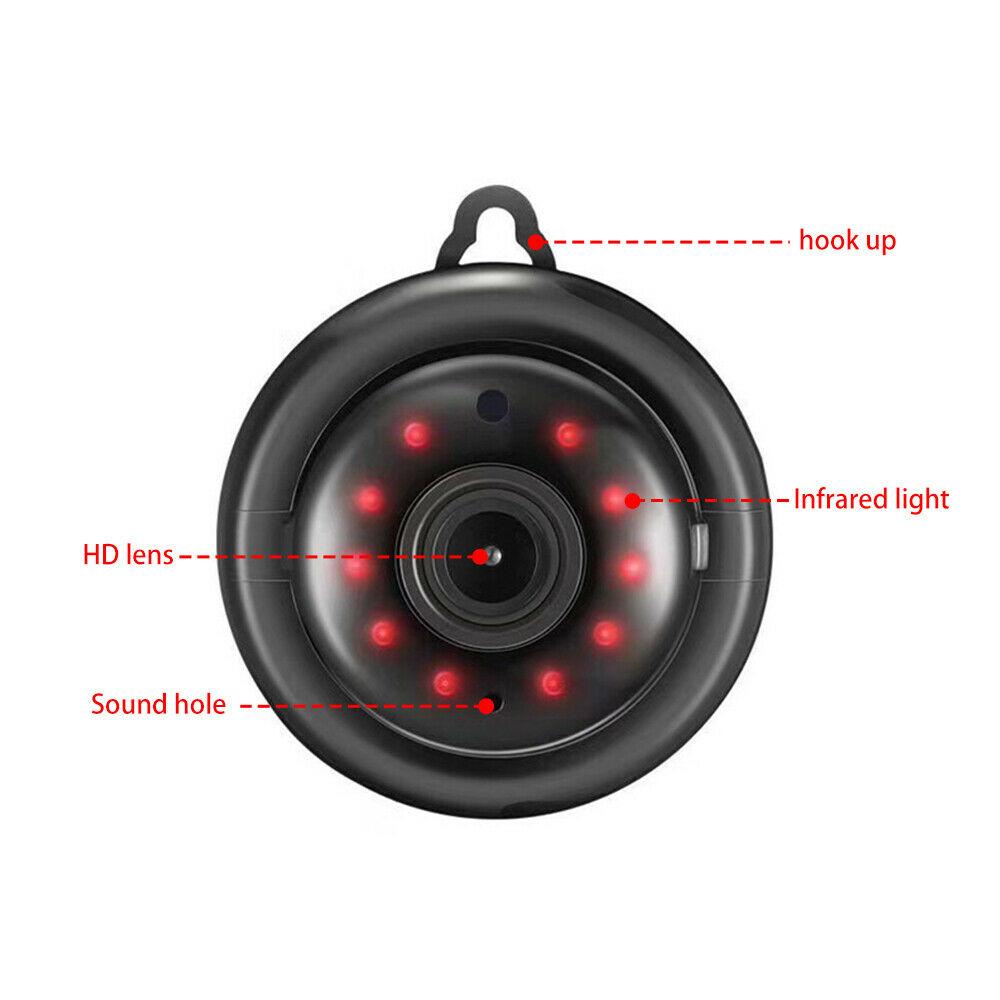 Hd 720p wifi trådløst ip kamera V380 videoopptaker sikkerhet cctv cam nattsyn dv dvr