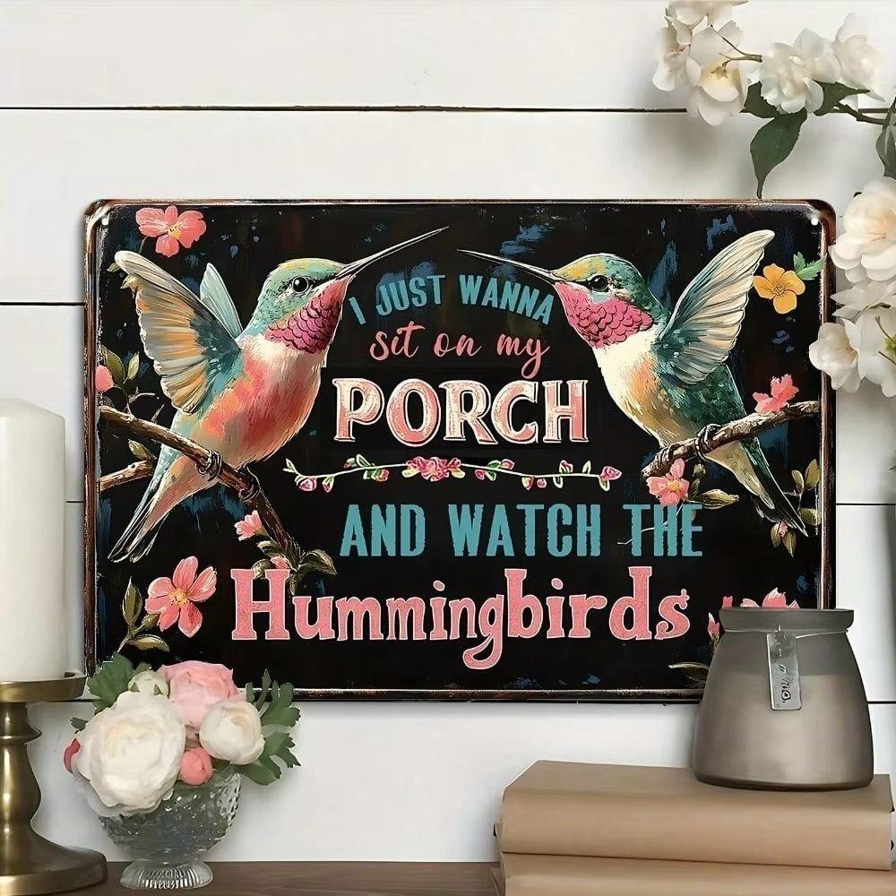 Vintage Metal Sign Blueberry Pancakes Recipe Kitchen Decor Waterproof 20x30cm
