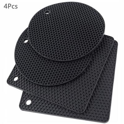 Silicone Honeycomb Food-grade Place Mat Heat Insulation Mat Casserole Anti-scalding Mat High Temperature Resistance