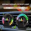 Priza de aer auto aromă ritm lumină parfum inteligent fragran lumină pickup mașină control vocal lumină atmosferă muzicală