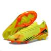 Amazon Xiyin seamless fly-woven football shoes low-top spikes artificial turf sports student men's training shoes