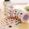 1 Pcs Printing Washi Tape Roll Decorative Sticky Paper Masking Tape Adhesive